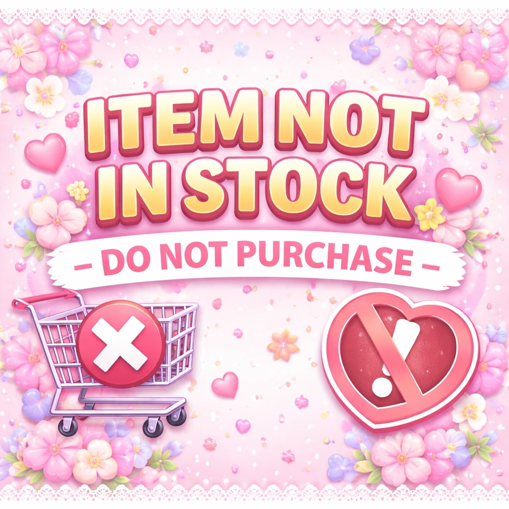NOT IN STOCK | DO NOT PURCHASE
